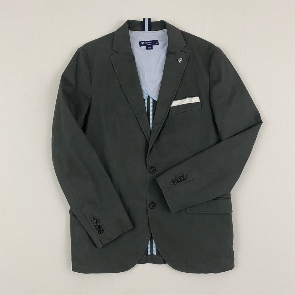 Daniel Cremieux Like New Dark Gray Unstructured Sport Coat